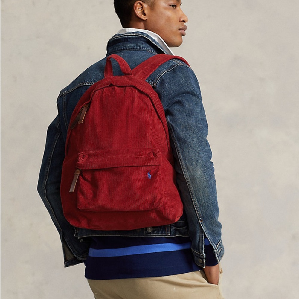 Polo by Ralph Lauren Red Men's Backpack